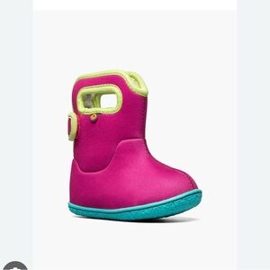 Bogs Kids' Fuchsia and Teal Boots